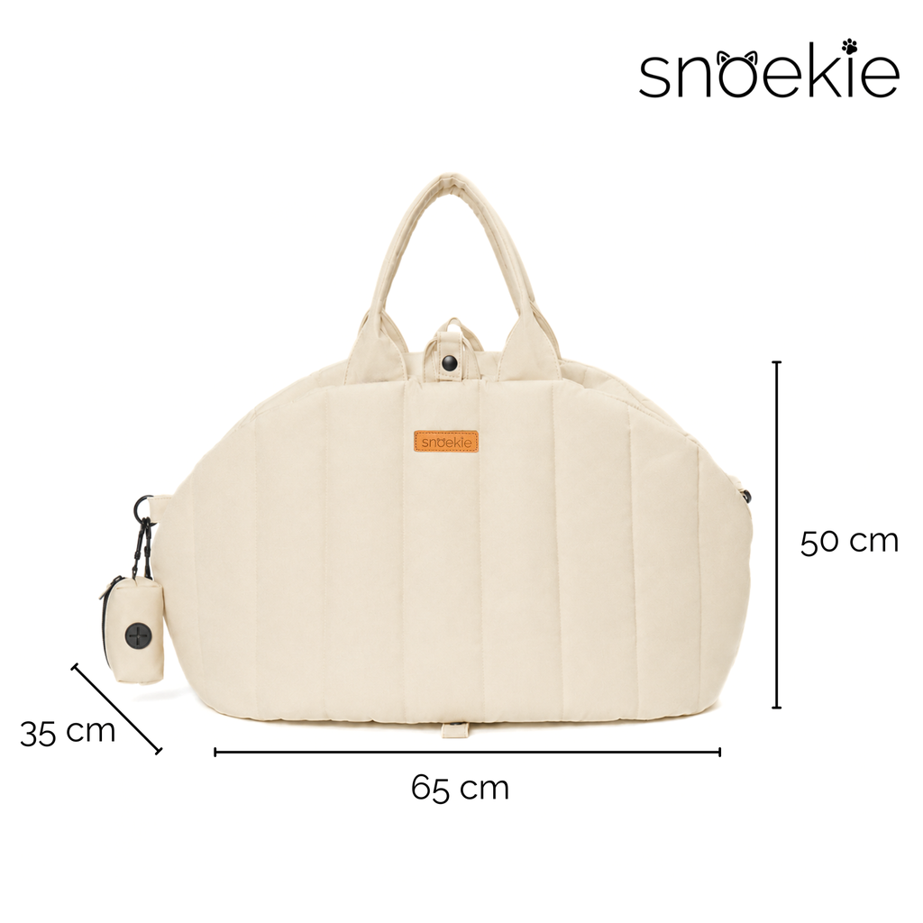 Sharie - Snoekie Premium Haustier-Tragetasche & Autositz mit Sicherheitsgurt