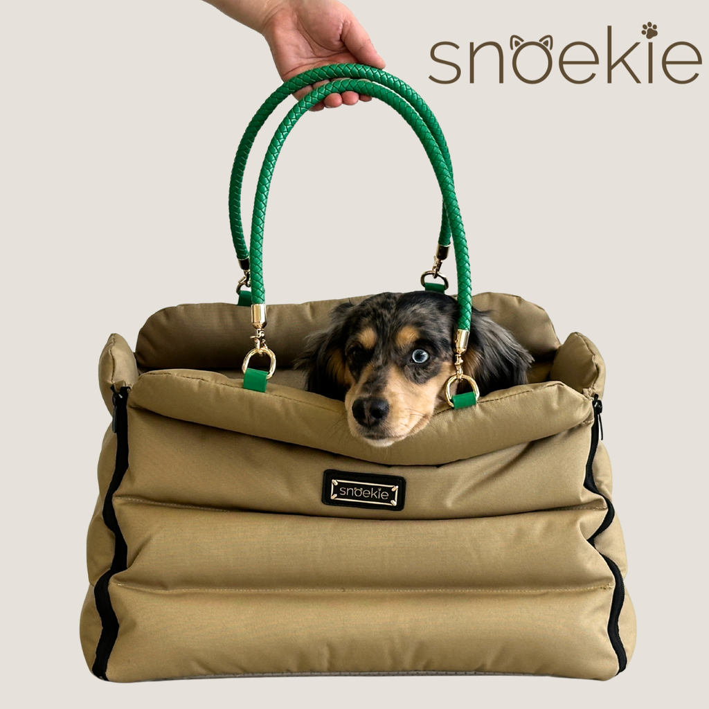 Lucy - Snoekie Premium Haustier-Tragetasche & Autositz mit Sicherheitsgurt