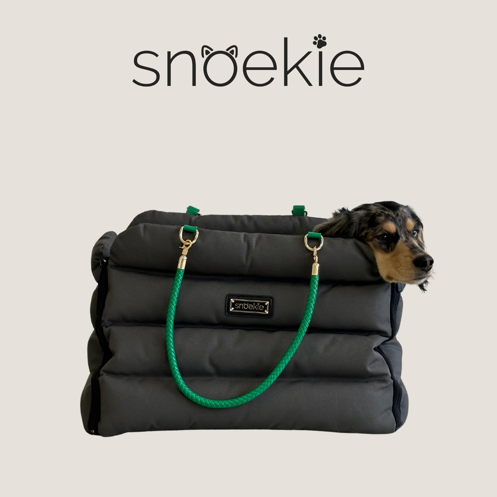 Lucy - Snoekie Premium Haustier-Tragetasche & Autositz mit Sicherheitsgurt