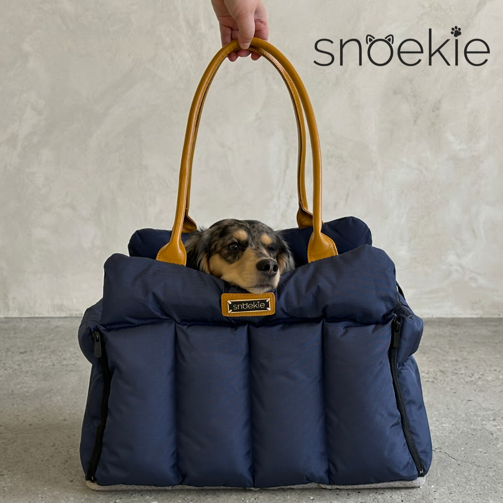 Gaia - Snoekie Premium Haustier-Tragetasche & Autositz mit Sicherheitsgurt