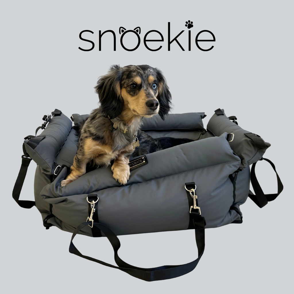 Bonnie - Snoekie Premium Haustier-Tragetasche & Autositz mit Sicherheitsgurt