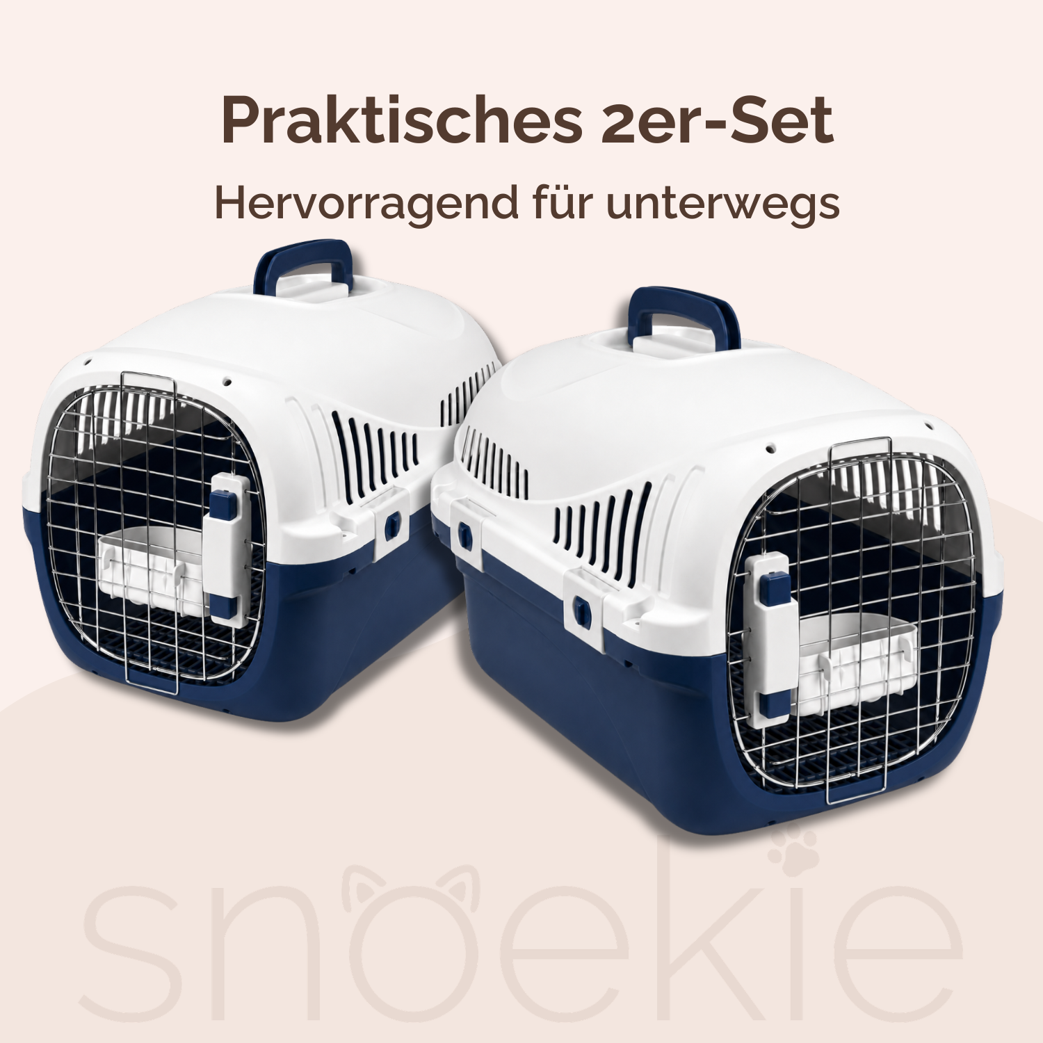 Cabin 2ER BUNDLE - Transportbox für Katzen & kleine Hunde