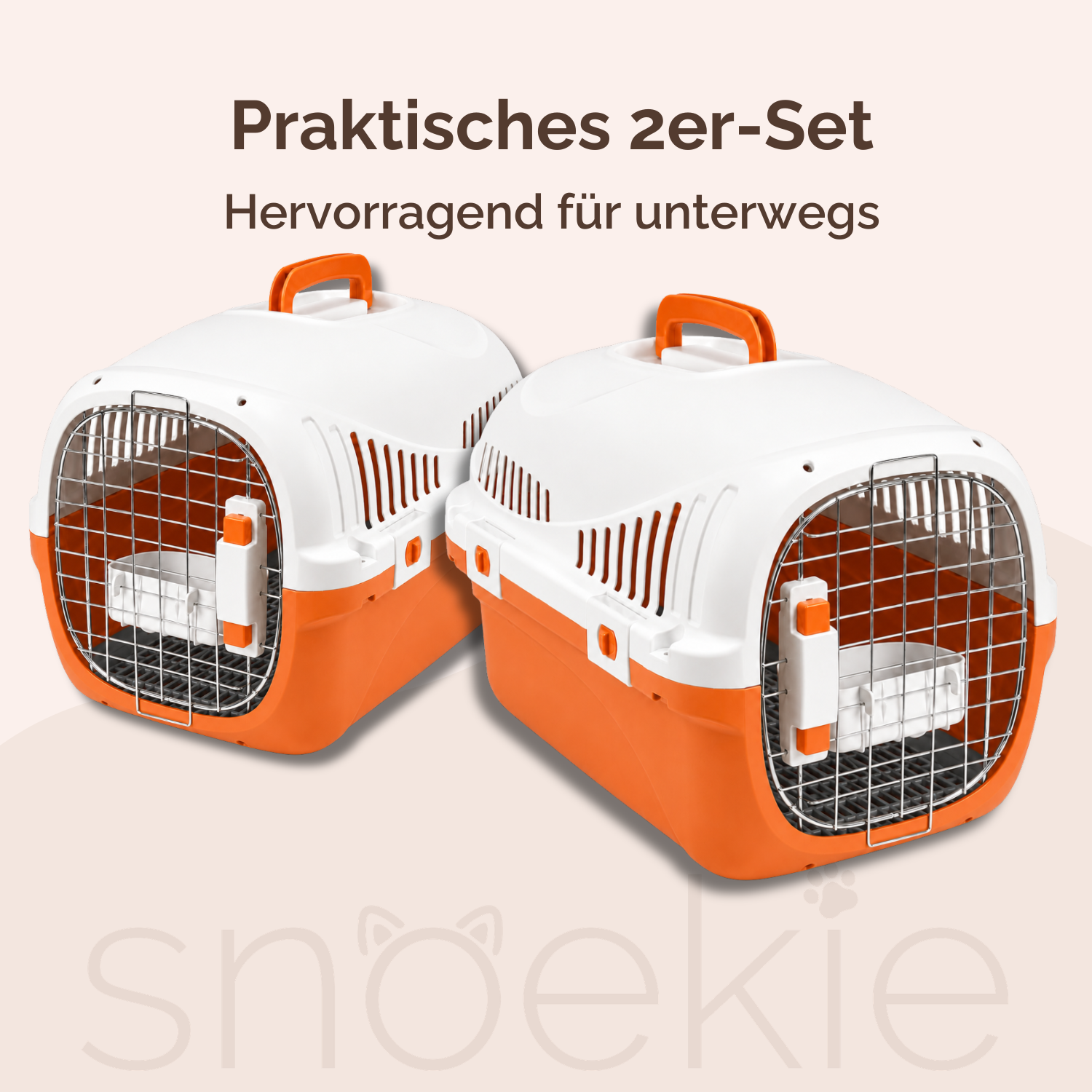 Cabin 2ER BUNDLE - Transportbox für Katzen & kleine Hunde