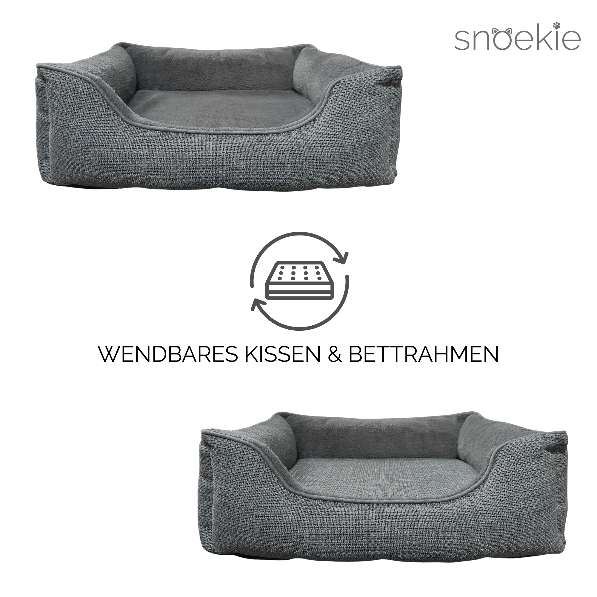 Snoekie Hundebett Gaia (Größe M & XL)