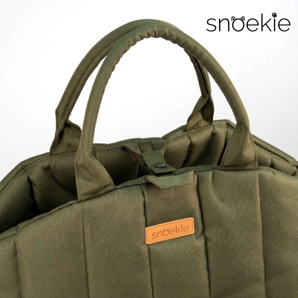 Sharie - Snoekie Premium Haustier-Tragetasche & Autositz mit Sicherheitsgurt