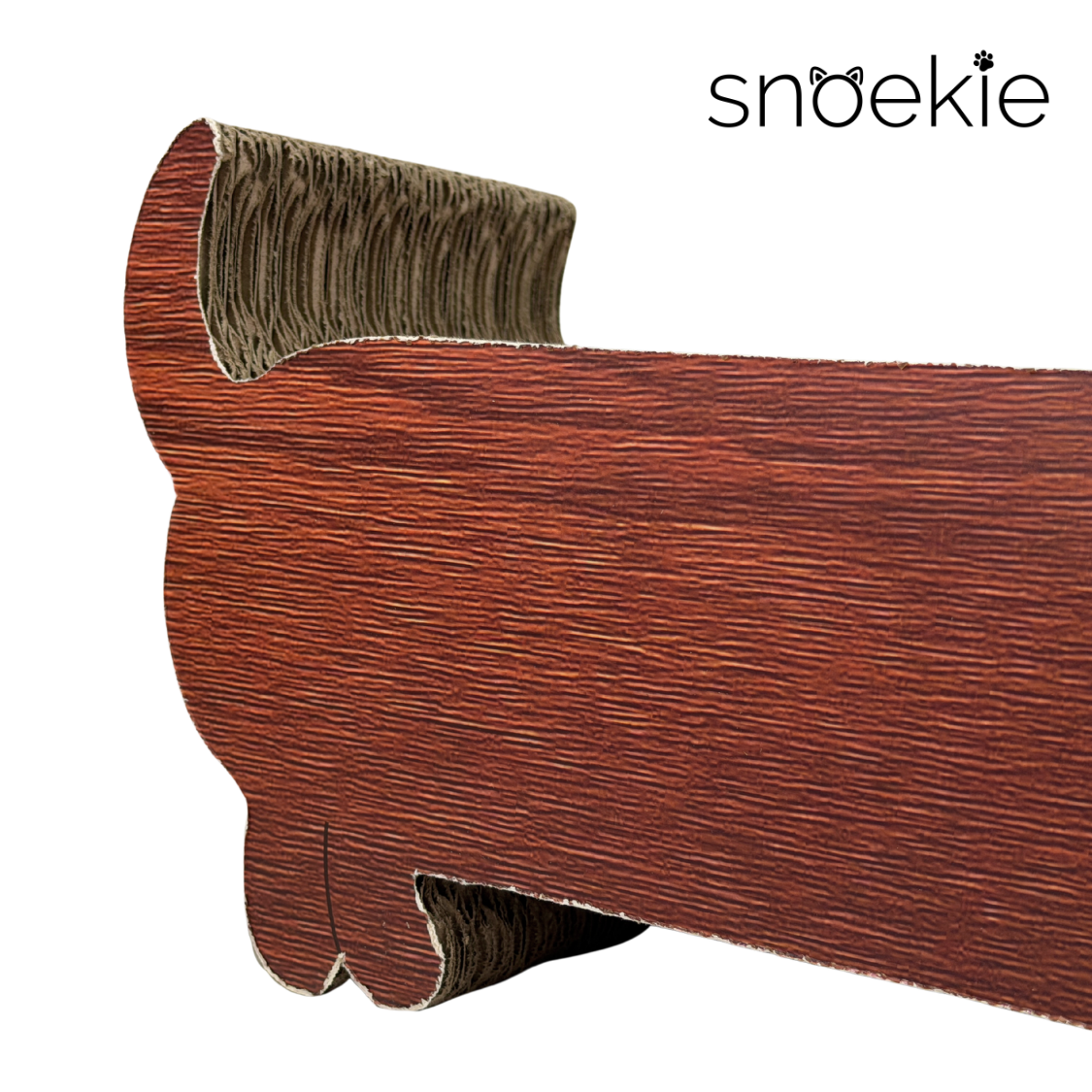 "Dackel" - Wellpappe-Katzenkratzbrett