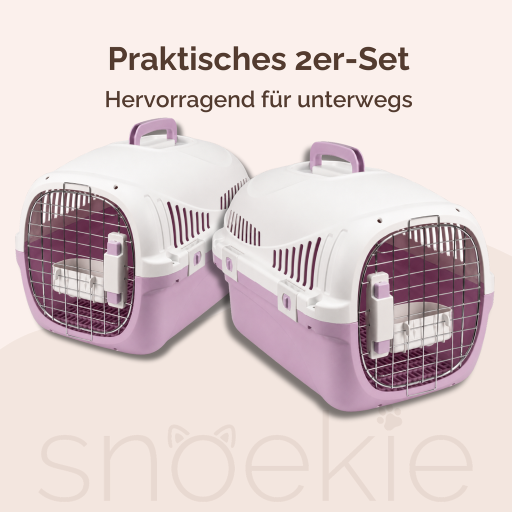Cabin 2ER BUNDLE - Transportbox für Katzen & kleine Hunde