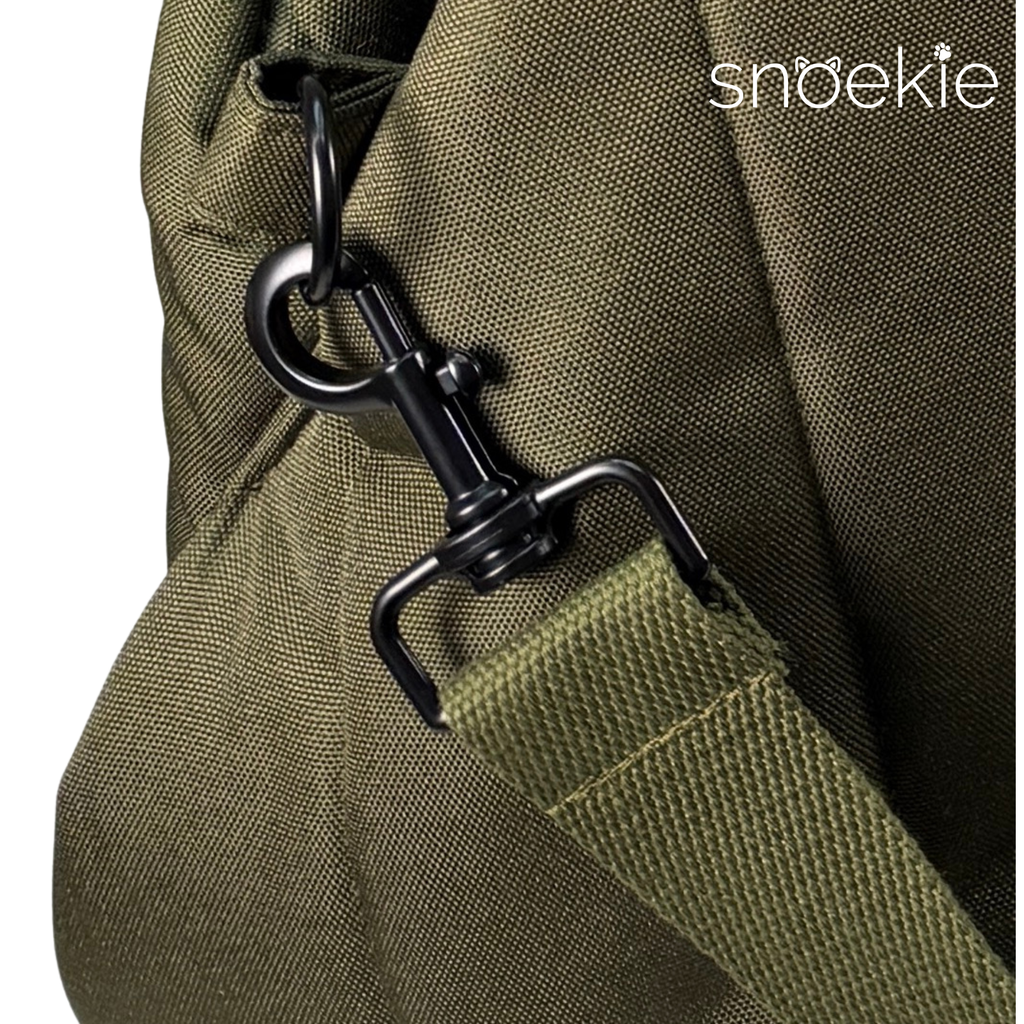 Sharie - Snoekie Premium Haustier-Tragetasche & Autositz mit Sicherheitsgurt