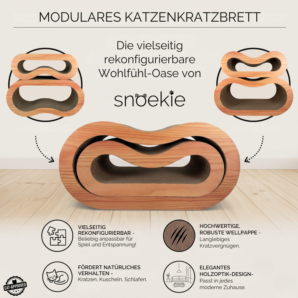 „Flexi-Scratch“ - Kratzbrett zwei-teilig modular