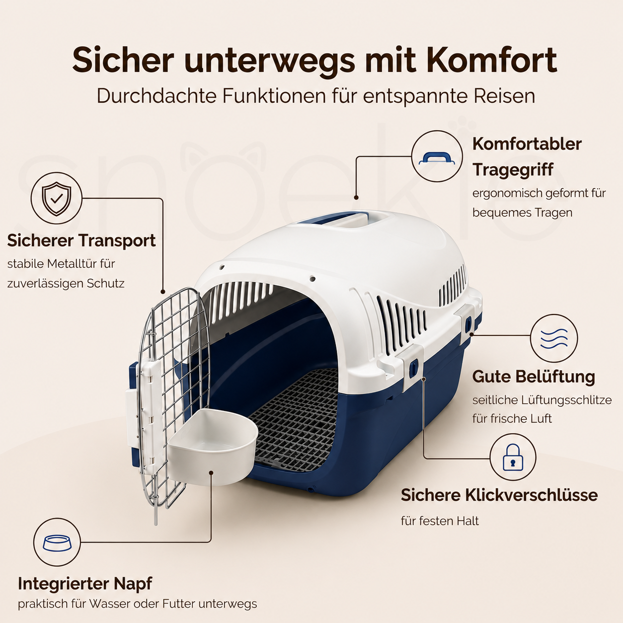 Haustier Transportbox