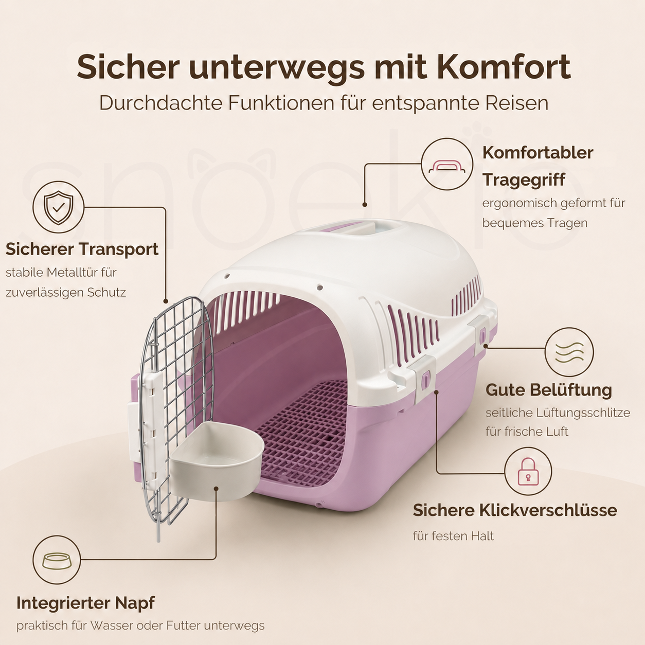 Haustier Transportbox